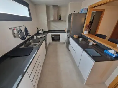 Una cocina o zona de cocina en Apartamento cómodo en Pulpi con WiFi y vista al golf, cerca de la playa - ES-376-29