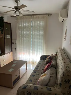 Zona de estar de Apartment with views of Aguadulce Almeria