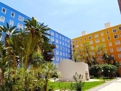 Edificio en el que se encuentra el apartamento
