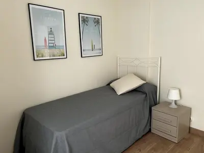 Cama o camas de una habitación en San Pedro Urban Suites