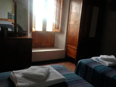 Cama o camas de una habitación en Cortijo Rural Urrá, Sorbas - Manor House