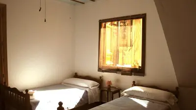 Cama o camas de una habitación en Cortijo Rural Urrá, Sorbas - Manor House