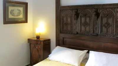 Cama o camas de una habitación en Cortijo Rural Urrá, Sorbas - Manor House