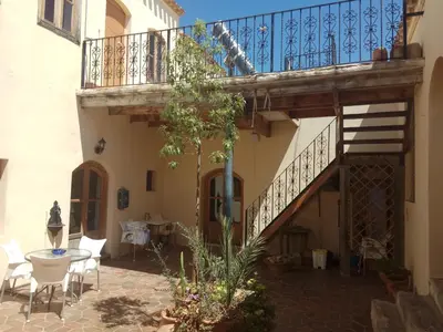 Un balcón o terraza de Cortijo Rural Urrá, Sorbas - Manor House