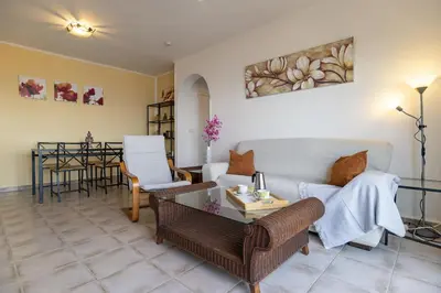 Zona de estar de Terraza al Mar Mojacar