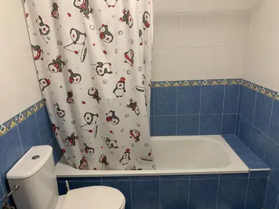 Un baño de Apartamentos La Almadraba 1-5