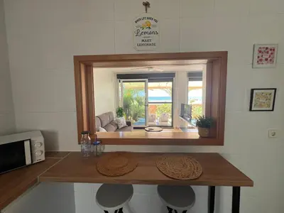 Una cocina o zona de cocina en Duplex Terraza de Zoraida