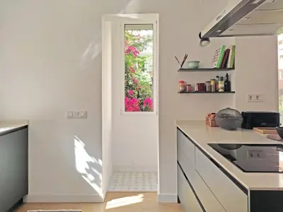 Una cocina o zona de cocina en Almeria Tirso Apartment