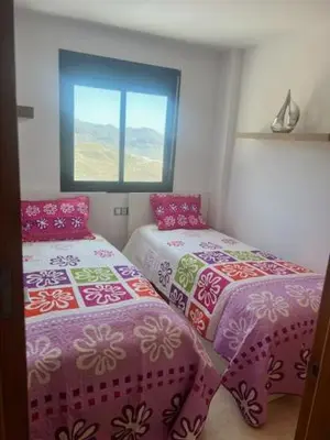 Cama o camas de una habitación en La Envía Golf Montaña y Playa