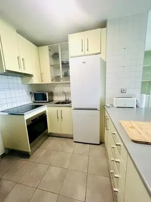 Una cocina o zona de cocina en Atico a 10 minutos andando a la playa