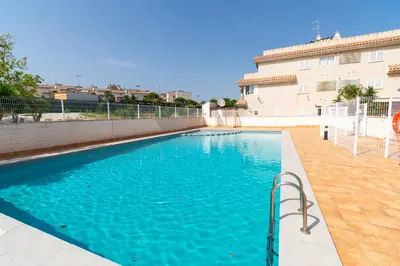 Piscina en o cerca de Apartamento con Terraza, Piscina y Parking By Aloha Palma