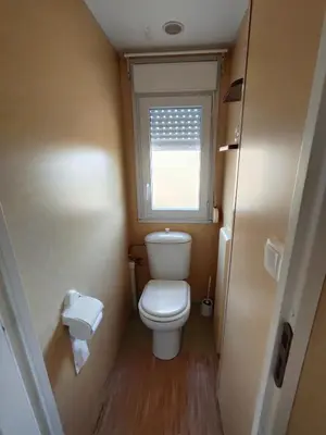 Un baño de Casita horizonte