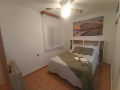 Cama o camas de una habitación en PlayaCruz