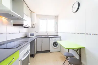 Una cocina o zona de cocina en Apartamento en el centro de Águilas - By Aloha Palma