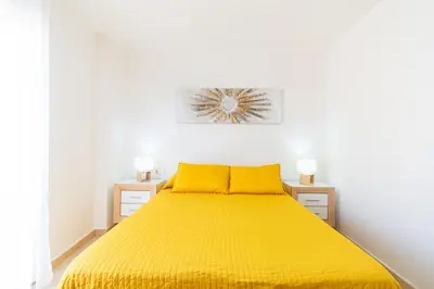 Cama o camas de una habitación en Apartamento en el centro de Águilas - By Aloha Palma