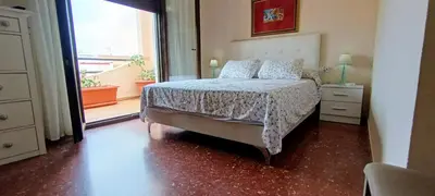Cama o camas de una habitación en Bustamante