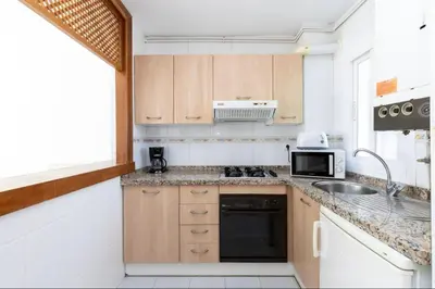 Una cocina o zona de cocina en Apartamento en Golf Center Pueblo