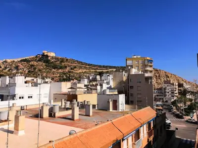 Vista general de una montaña o vista desde el apartamento