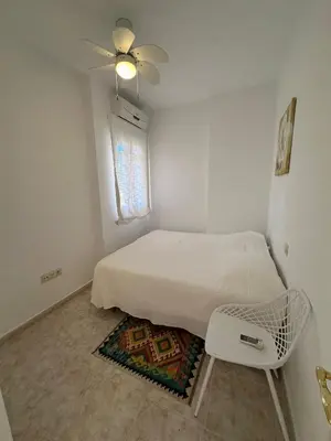 Cama o camas de una habitación en Apartamento San Juan de Los Terreros