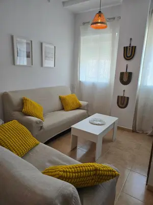 Zona de estar de La Casa de la Cerámica