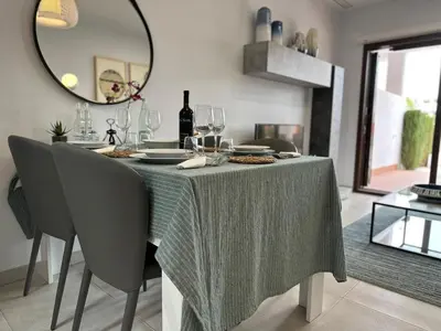 Plano de Apartamento encantador en San Juan de los Terreros, acceso a piscina comunitaria, cerca de la playa - ES-376-3