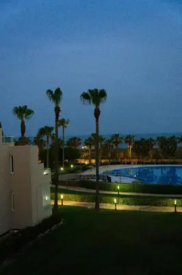 Piscina en o cerca de Apartamento Almerimar primera linea de playa