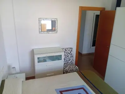 Cama o camas de una habitación en Apartamento Adra