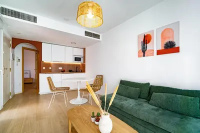 Zona de estar de TrendyHomes Laguna Beach