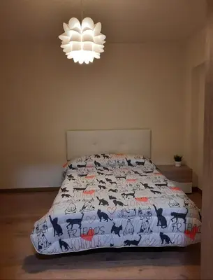 Cama o camas de una habitación en Almería Center