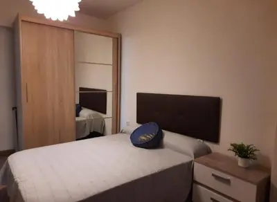 Cama o camas de una habitación en Almería Center