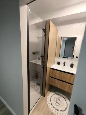 Un baño de Vivienda Premium Estación- Nidos