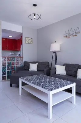 Zona de estar de Casa los pececitos