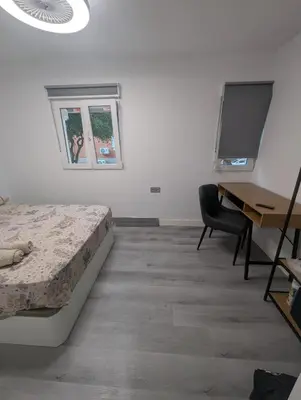 Cama o camas de una habitación en Modern Seaside Apartment - PFC