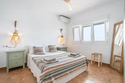 Cama o camas de una habitación en Arrullo del Mar - San Jose