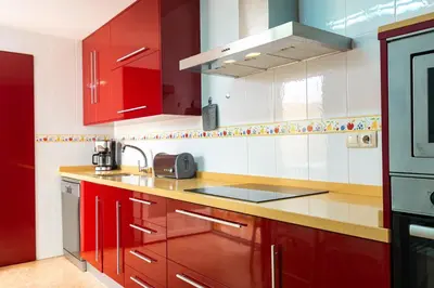 Una cocina o zona de cocina en Casa Moraira - By Aloha Palma