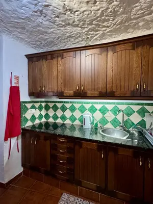 Una cocina o zona de cocina en Cueva Solaz Galera