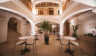 Zona de estar de Hotel Boutique Casona de los Rebolledo