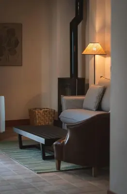 Zona de estar de Hotel Boutique Casona de los Rebolledo