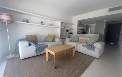 Zona de estar de Resort Macenas # Sea Views # 2BR # WIFI # Family