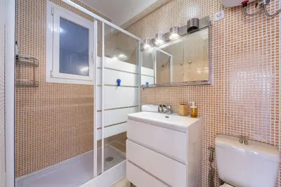 Un baño de AlmeriaSuite Las Caracolas Beach