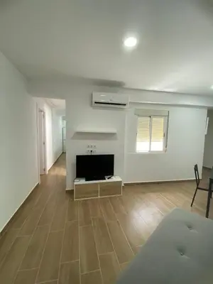 Una televisión o centro de entretenimiento en Beachside Getaway in Zapillo