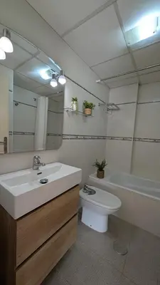 Un baño de Ático Brisamarina - Playa y Golf