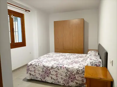 Cama o camas de una habitación en Apartamento Costacabana