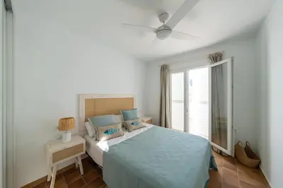 Cama o camas de una habitación en Bahía Sol