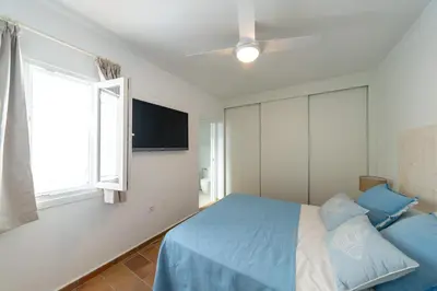 Cama o camas de una habitación en Bahía Sol