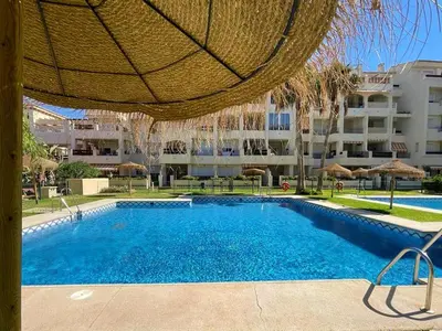 Piscina en o cerca de Apartment in Roquetas near Playa Serena Beach