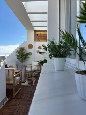 Plano de Casa Alfonso Terraza y piscina