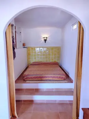 Cama o camas de una habitación en Gran Terraza San Jose Apartment