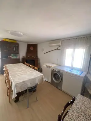 Cama o camas de una habitación en Casa rural la Antigua