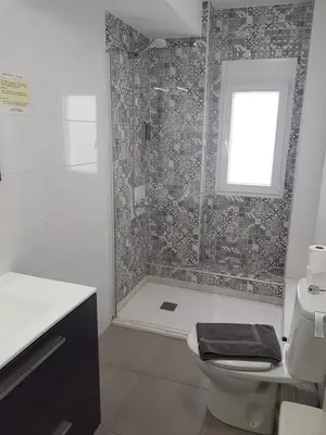 Un baño de Apartamento arcos céntrico y en la costa